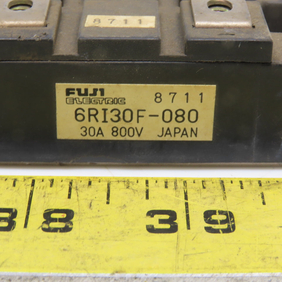 Fuji Electric 6RI30F-080 Power Transistor Module 30A 800V