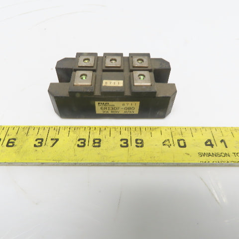 Fuji Electric 6RI30F-080 Power Transistor Module 30A 800V