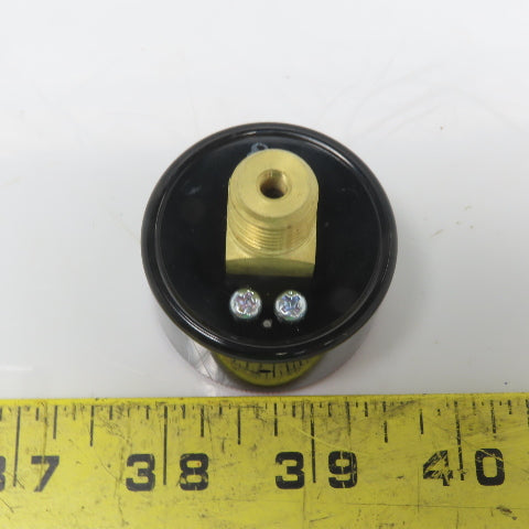 KOGANEI 1-1/2" Pressure Gauge0 - 100 kPa 1/4" NPT Back Mount