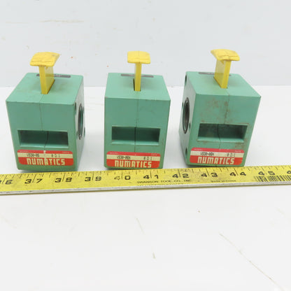 Numatics VS30-06N Pneumatic Control Shut Off Valve 3/4" FNPT Lot of 3