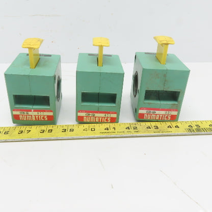 Numatics VS30-06N Pneumatic Control Shut Off Valve 3/4" FNPT Lot of 3