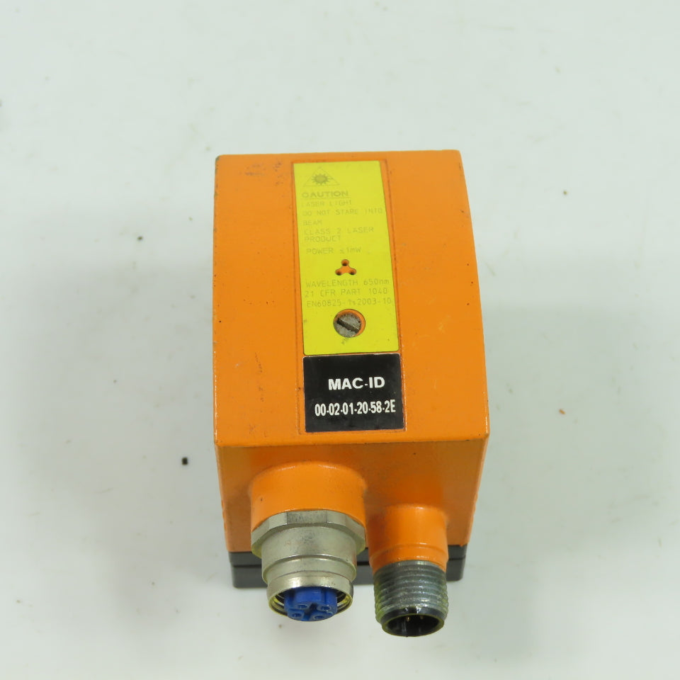 IFM 02I104 24VDC Code Reader 300mA 21R0S-G/D/RS232/E1/E2