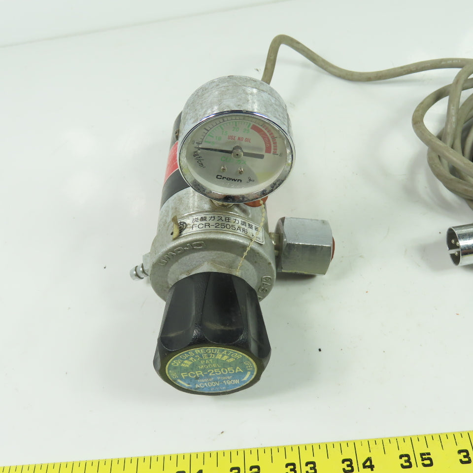 Yutaka FCR-2505A Co2 Gas Regulator 100VAC 190W