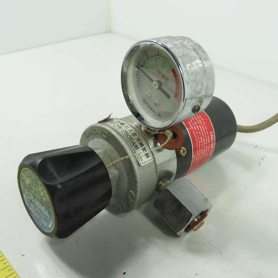 Yutaka FCR-2505A Co2 Gas Regulator 100VAC 190W