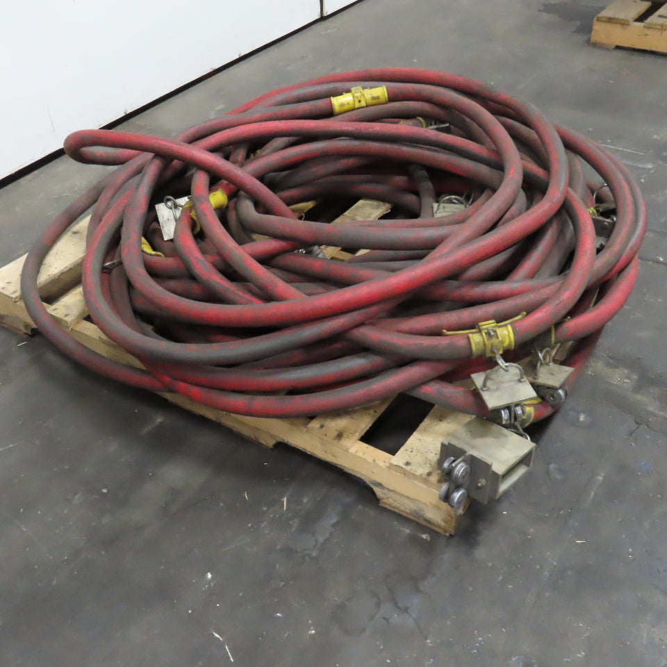1" Air Hose Festoon Trolley Assembly 200PSI Approx 250'