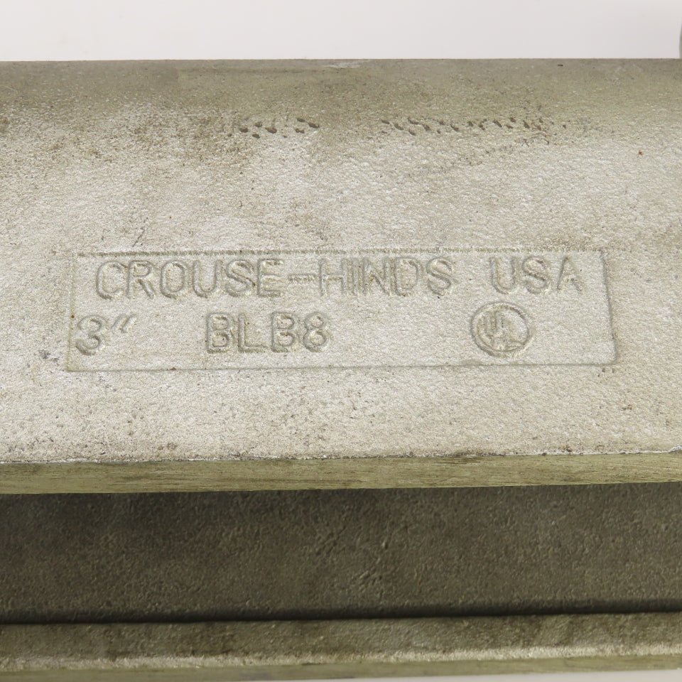 Crouse-Hinds BLB8 3" Type LB Conduit Body Outlet (No Cover)
