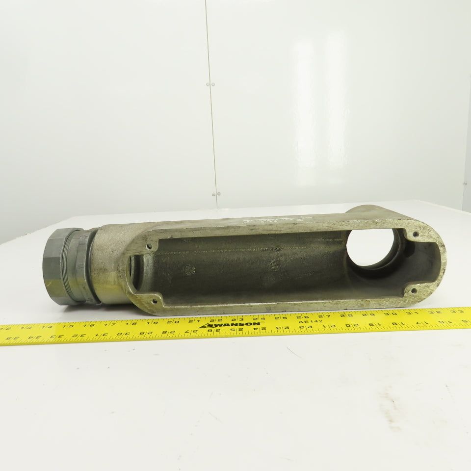 Crouse-Hinds BLB8 3" Type LB Conduit Body Outlet (No Cover)