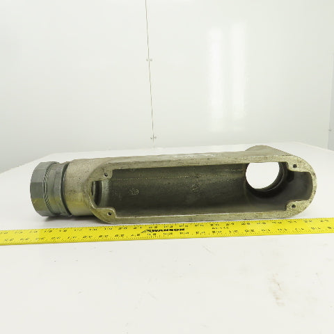 Crouse-Hinds BLB8 3" Type LB Conduit Body Outlet (No Cover)