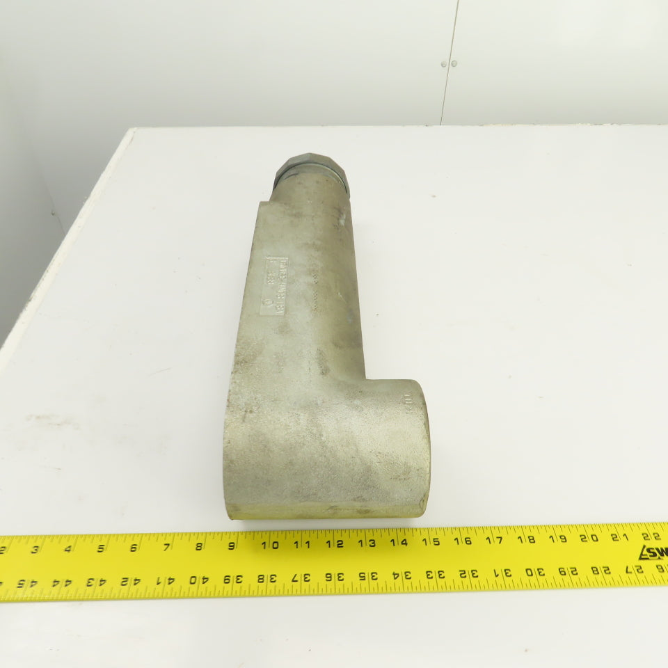 Crouse-Hinds BLB8 3" Type LB Conduit Body Outlet (No Cover)