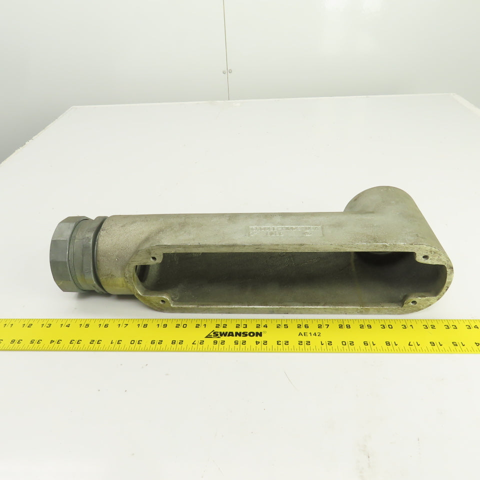 Crouse-Hinds BLB8 3" Type LB Conduit Body Outlet (No Cover)
