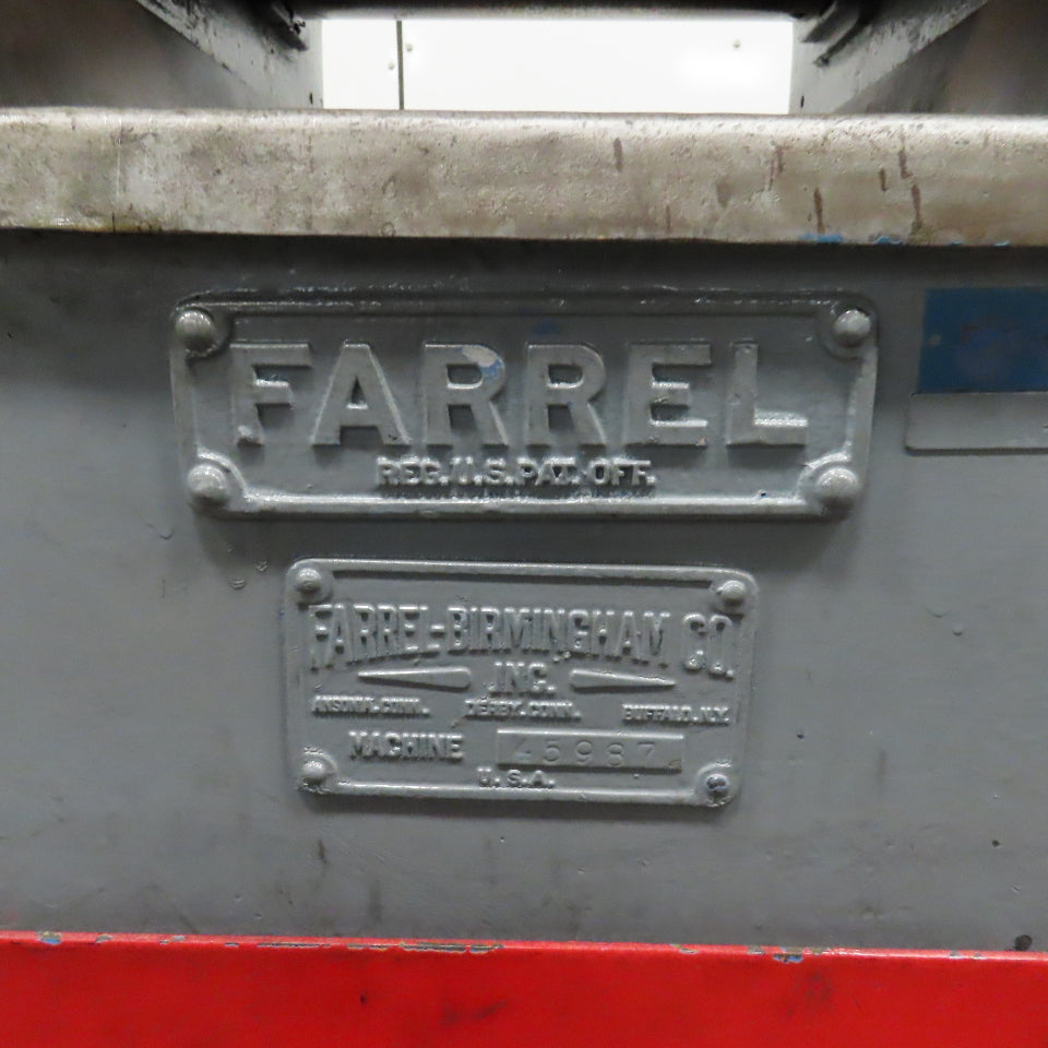 Farrel Birmingham 6" x 13" Two Roll Silicone Rubber Lab Mill 208-480V 3Ph Tested