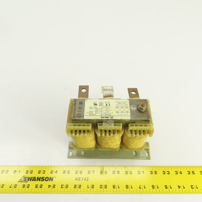 Siemens 4EP3800-7US Main Choke 600V 63A 480V 60/50HZ