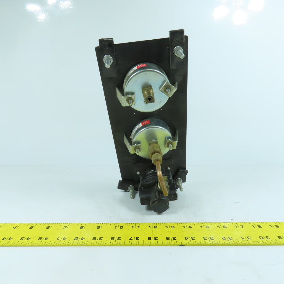 Jordan Valve 12-3 Control & Manual Loading Pressure Gauges