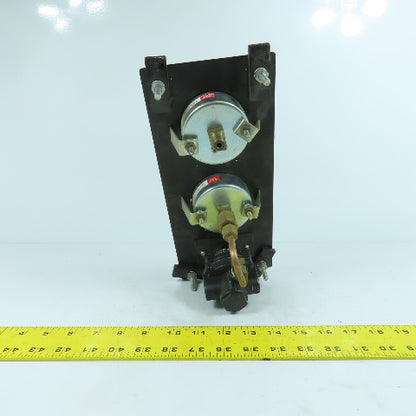 Jordan Valve 12-3 Control & Manual Loading Pressure Gauges