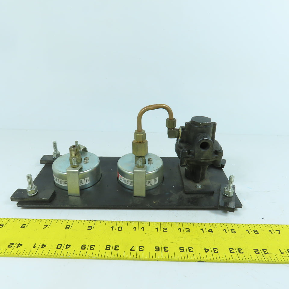 Jordan Valve 12-3 Control & Manual Loading Pressure Gauges