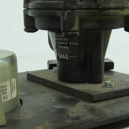 Jordan Valve 12-3 Control & Manual Loading Pressure Gauges