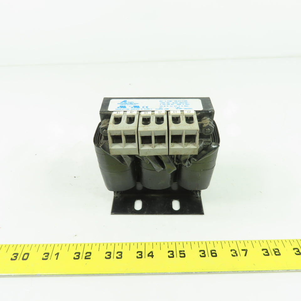 Acme ALRC-003TBC 600VAC AC Line Reactor 3Ph 60Hz 24VDC 3A