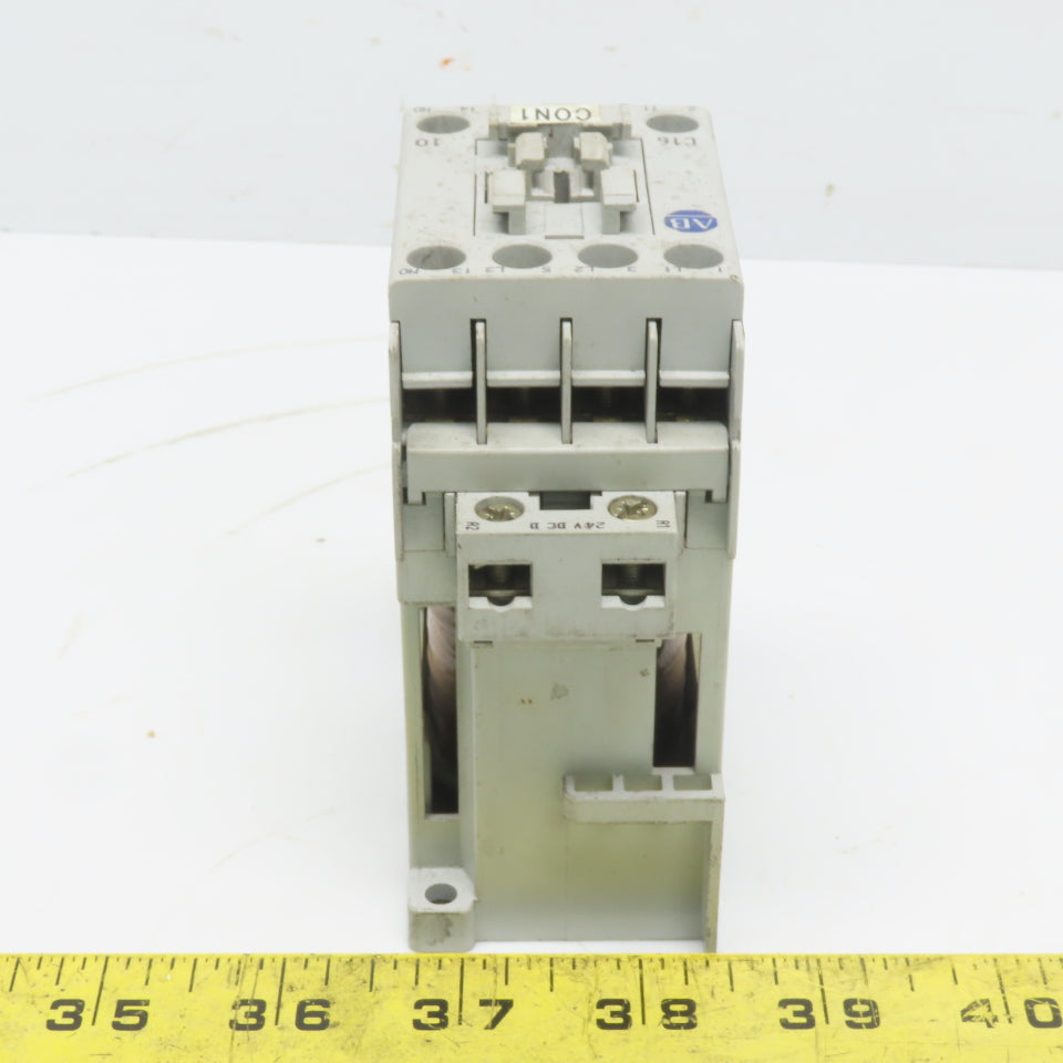 Allen Bradley 100-C16D*10 Ser B Contactor 24V Coil 600V 30a