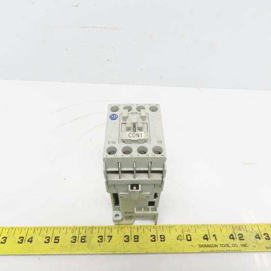 Allen Bradley 100-C16D*10 Ser B Contactor 24V Coil 600V 30a