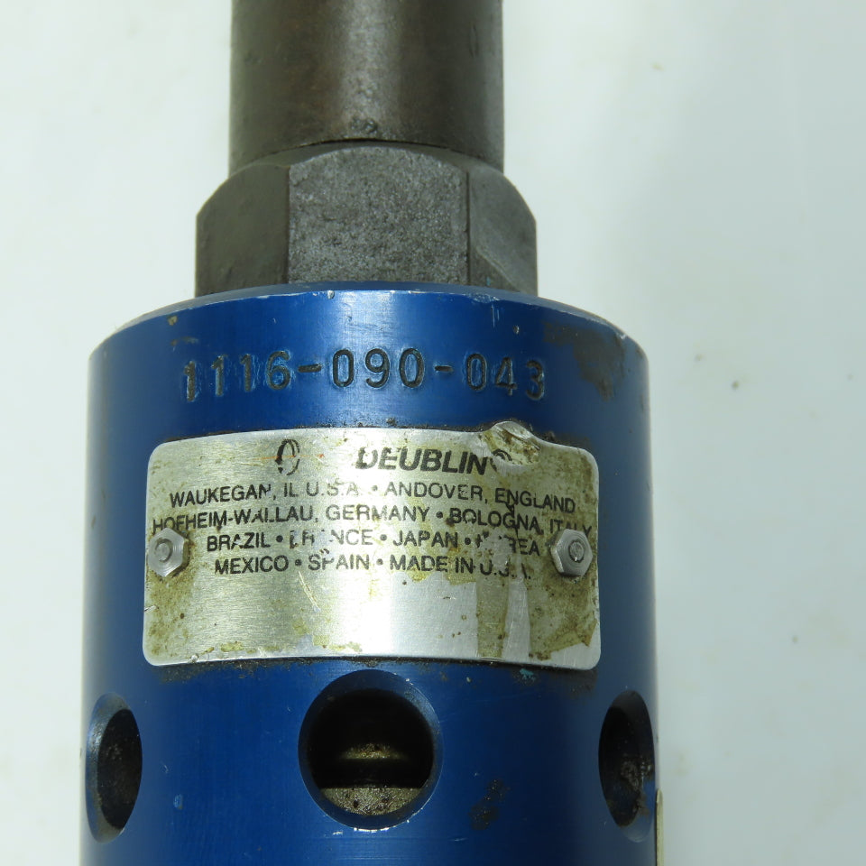 Deublin 1116-090-043 3/8" NPT Single Passage Rotary Union