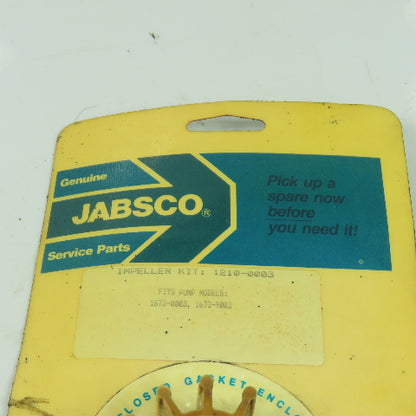Jabsco 1210-0003 Impeller Kit 12-Blade