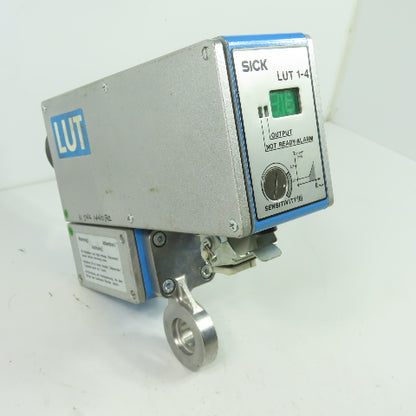 Sick LUT1-450 Luminescence Sensor W/Lens 18-30VDC P=17W 300mm Range