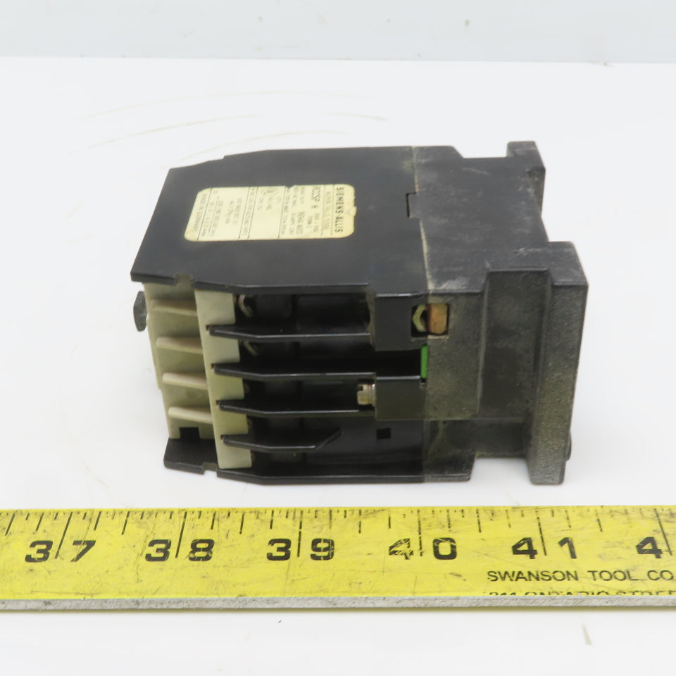 Siemens-Allis RCC5P Contactor Motor Starter 120V Coil