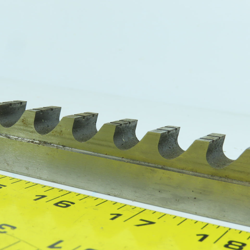 DuMont 5/8" W Style E High Speed Steel Keyway Broach 15-1/2" OAL