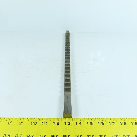 DuMont 5/8" W Style E High Speed Steel Keyway Broach 15-1/2" OAL