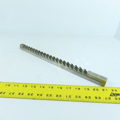 DuMont 5/8" W Style E High Speed Steel Keyway Broach 15-1/2" OAL