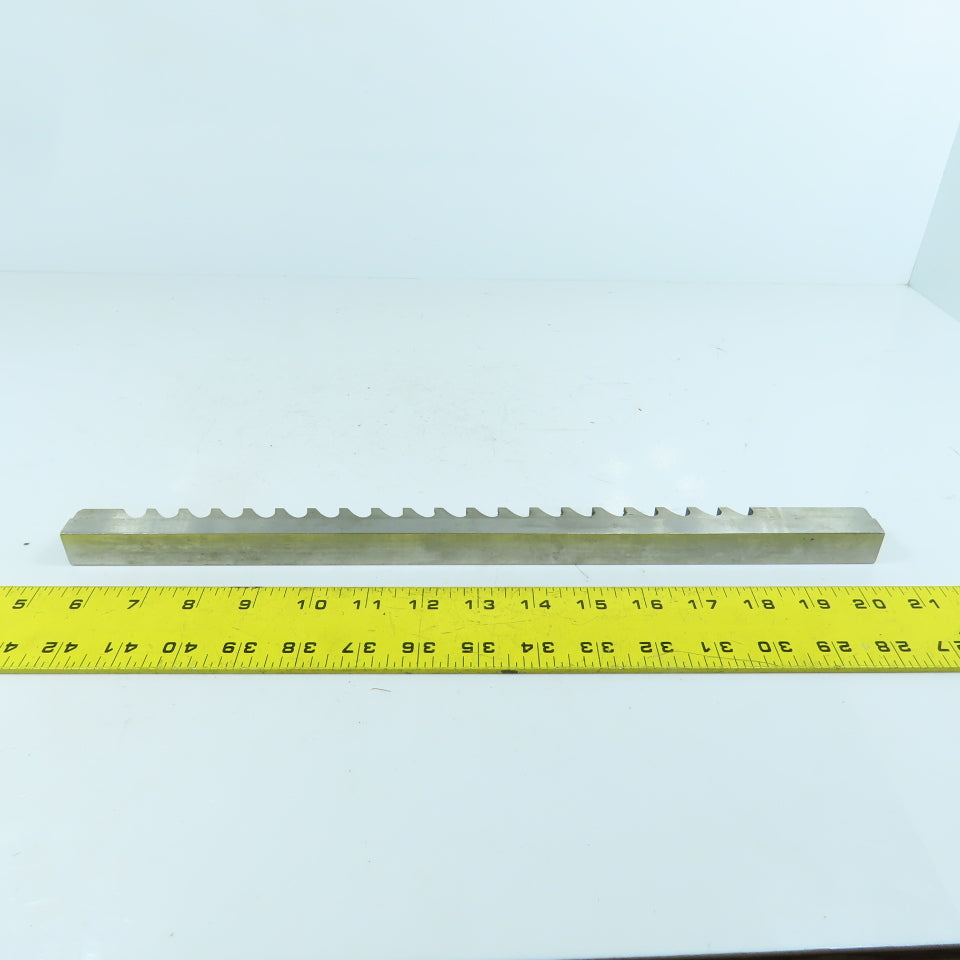 DuMont 5/8" W Style E High Speed Steel Keyway Broach 15-1/2" OAL