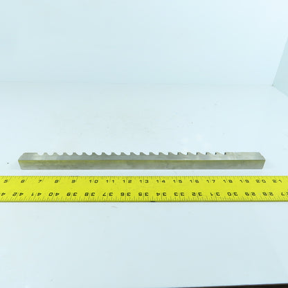 DuMont 5/8" W Style E High Speed Steel Keyway Broach 15-1/2" OAL