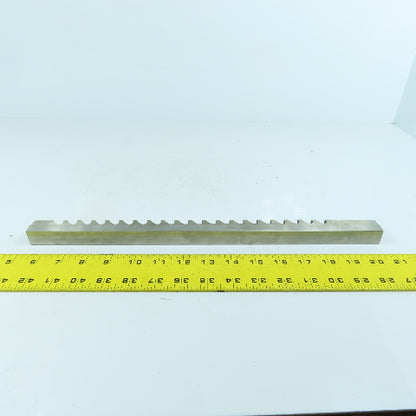 DuMont 5/8" W Style E High Speed Steel Keyway Broach 15-1/2" OAL