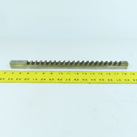 DuMont 5/8" W Style E High Speed Steel Keyway Broach 15-1/2" OAL