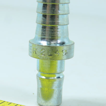 Foster 2L49 3/8" x 1/4" I.D. x 5/8" O.D. Quick Connect Hose Stem Plug Lot Of 10