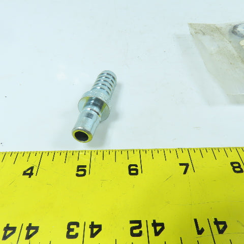 Foster 2L49 3/8" x 1/4" I.D. x 5/8" O.D. Quick Connect Hose Stem Plug Lot Of 10
