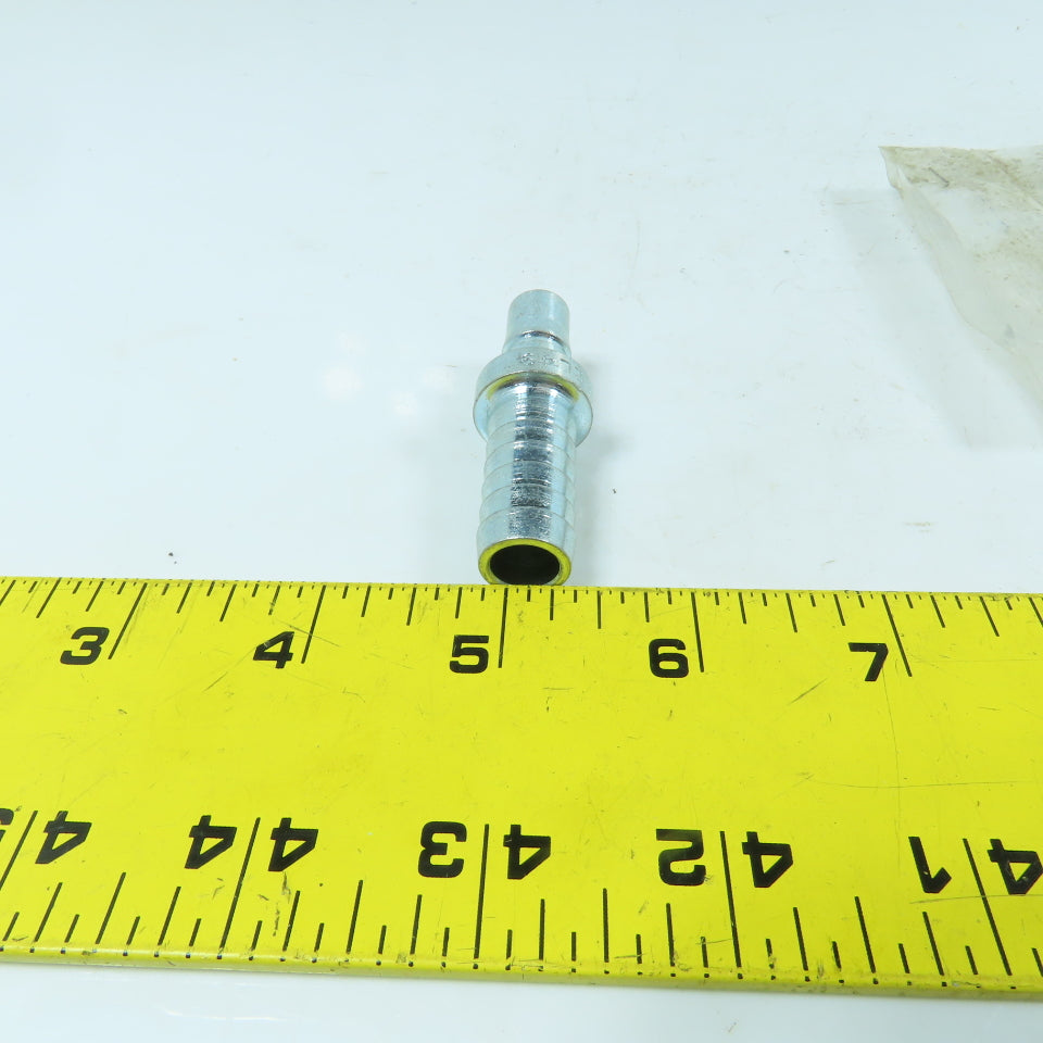 Foster 2L49 3/8" x 1/4" I.D. x 5/8" O.D. Quick Connect Hose Stem Plug Lot Of 10
