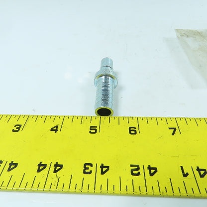 Foster 2L49 3/8" x 1/4" I.D. x 5/8" O.D. Quick Connect Hose Stem Plug Lot Of 10