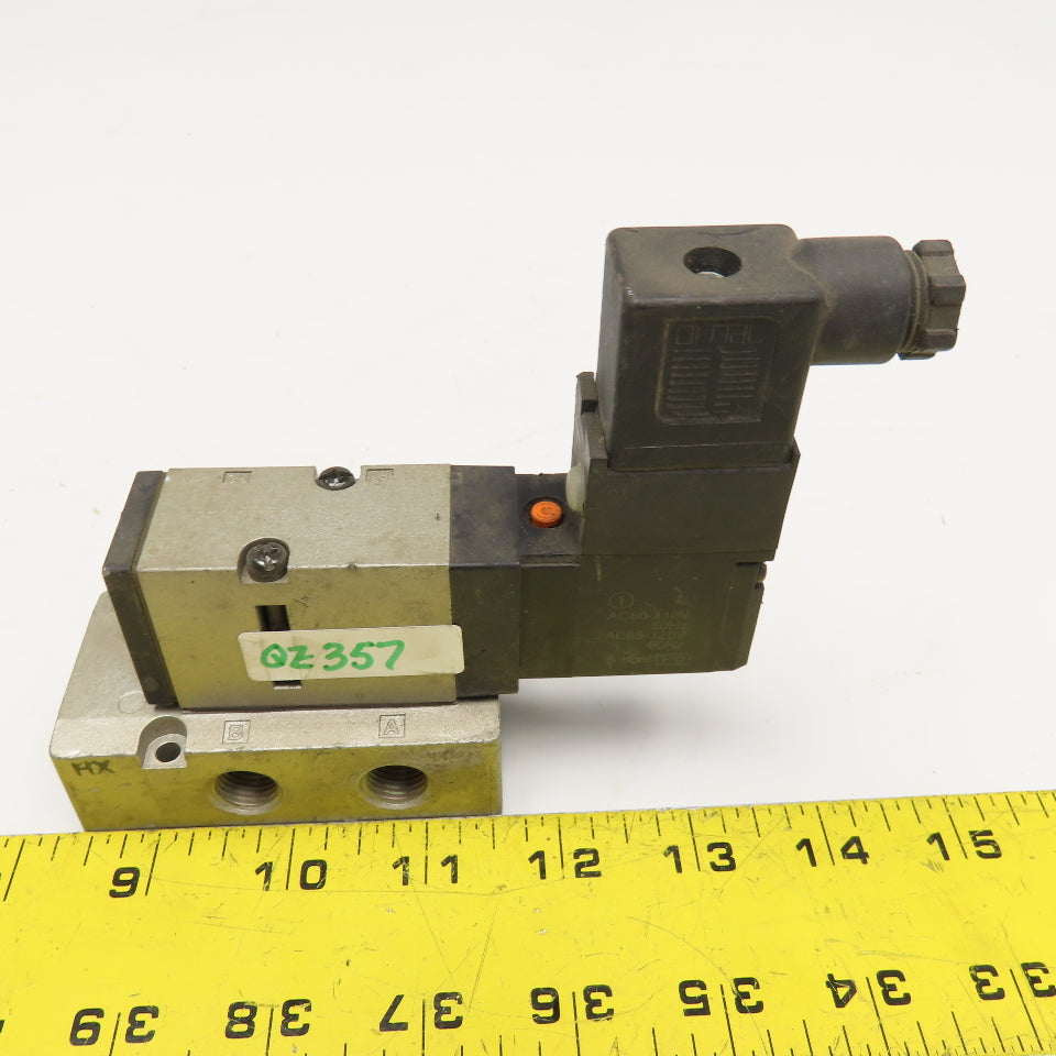 SMC VF3140-1DZ Pneumatic Directional Valve G3/8 2 Position 110/120V Coil