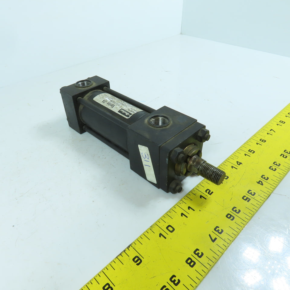 Parker 01.50F2AU18A Double Acting Pneumatic Air Cylinder 1.5" Bore 2" Stroke