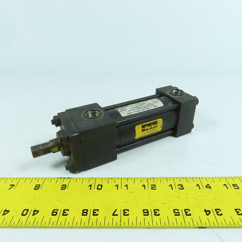 Parker 01.50F2AU18A Double Acting Pneumatic Air Cylinder 1.5" Bore 2" Stroke