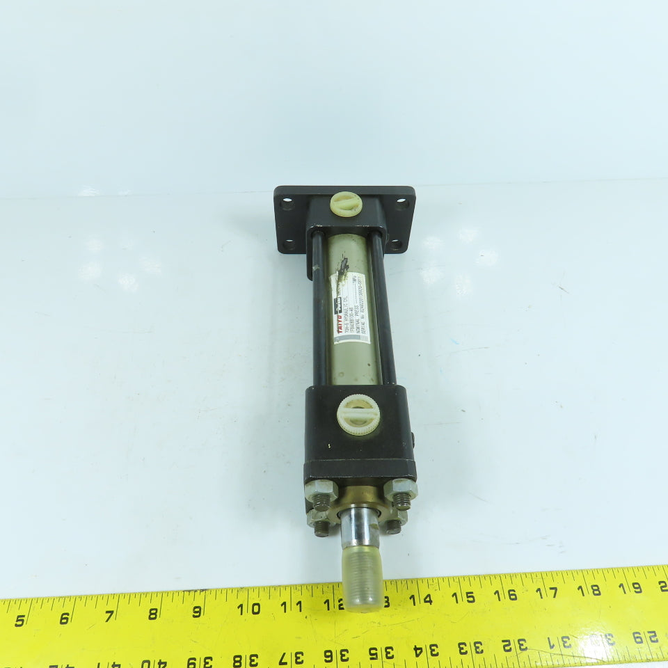 Parker Taiyo 70H-8 1FB40BB100-AB Double Acting Hydraulic Cylinder 3-1/2" Stroke