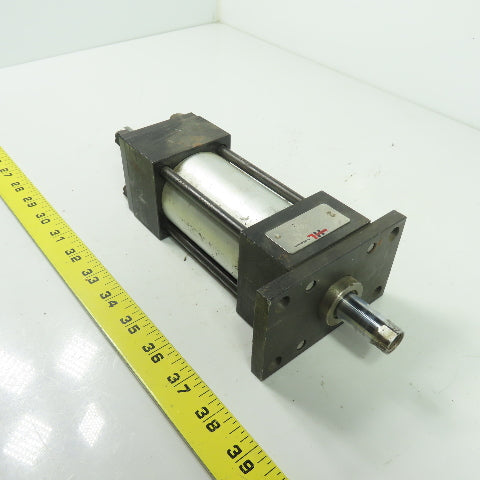 Hydro-Line LA5FD-2X2.25 2" Bore Double Rod End Pneumatic Cylinder 2-1/4" Stroke