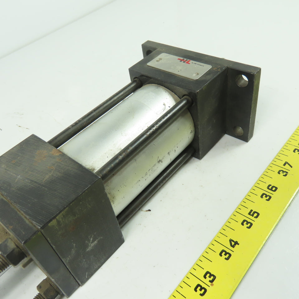 Hydro-Line LA5FD-2X2.25 2" Bore Double Rod End Pneumatic Cylinder 2-1/4" Stroke