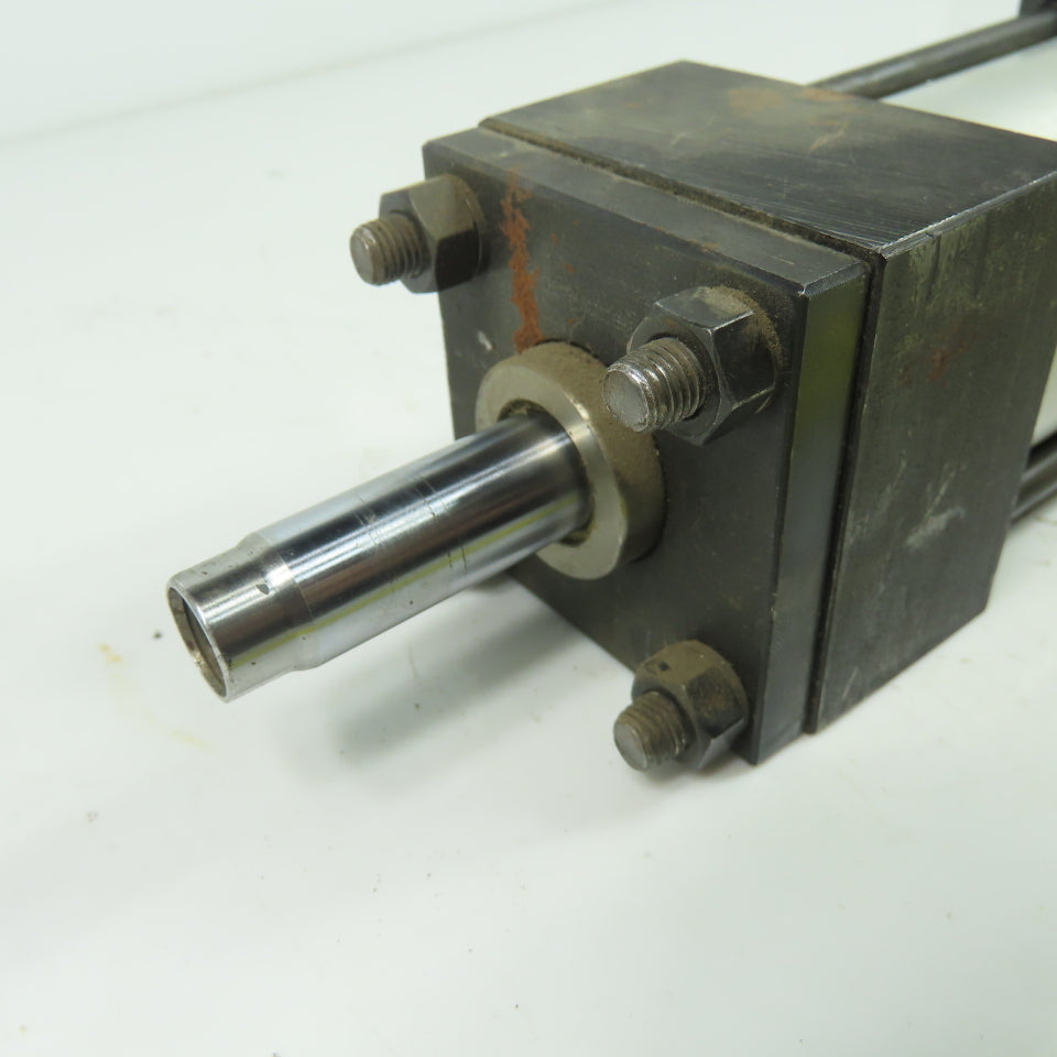 Hydro-Line LA5FD-2X2.25 2" Bore Double Rod End Pneumatic Cylinder 2-1/4" Stroke
