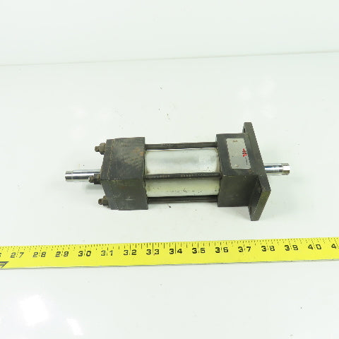 Hydro-Line LA5FD-2X2.25 2" Bore Double Rod End Pneumatic Cylinder 2-1/4" Stroke
