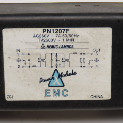 Nemic Lambda PN1207F 250V 7A Power Line EMC Module