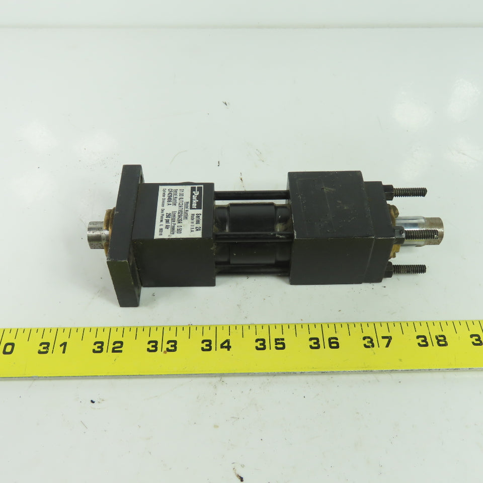 Parker 01.00 KJTC2ATVS29A29A 0.500 1" Bore Double Rod Pneumatic Cylinder 250PSI