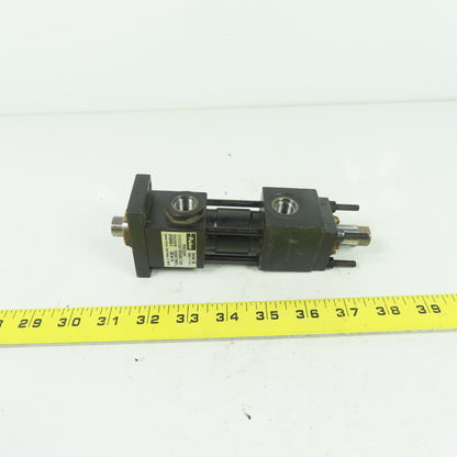 Parker 01.00 KJTC2ATVS29A29A 0.500 1" Bore Double Rod Pneumatic Cylinder 250PSI