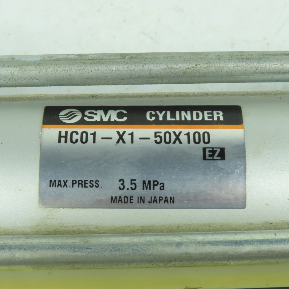 SMC HC01-X1-50X100 Double Acting Hydraulic Cylinder 100mm Stroke 50mm Bore